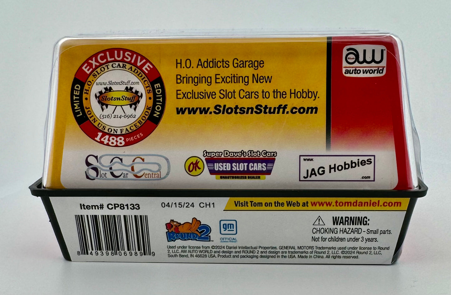 1969 Chevy El Camino Thunderjet, Tom Daniel's BADMAN Limited Exclusive HO Slot Car