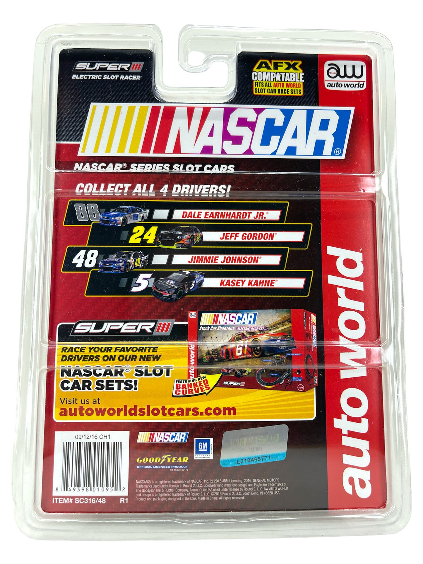 Chevy SS Dale Earnhardt Jr. 88 NASCAR H.O. Scale Slot Car, iWheels Limited Edition