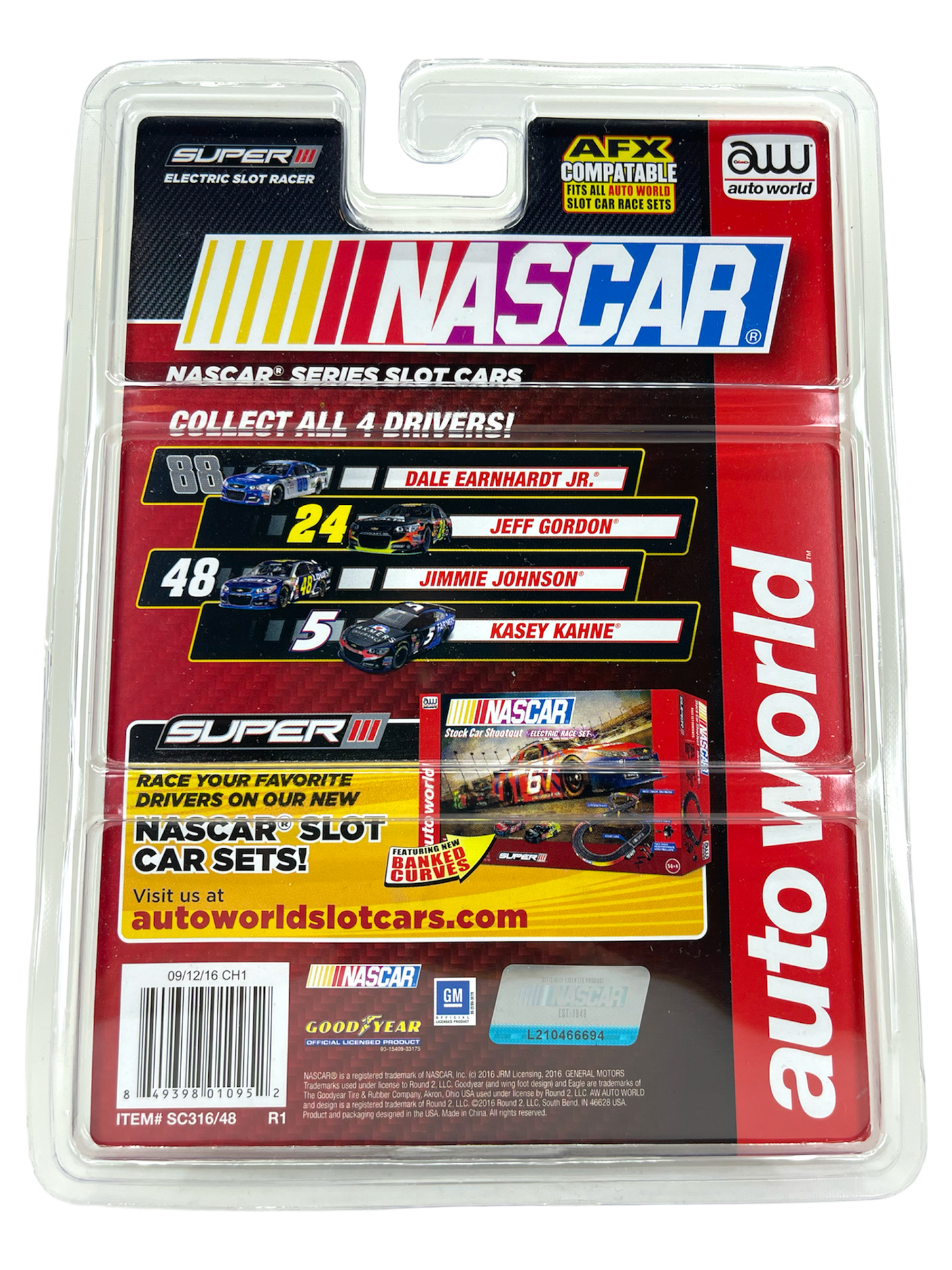 Jeff Gordon AXALTA 24 NASCAR H.O. Scale Slot Car, iWheels Limited Edition