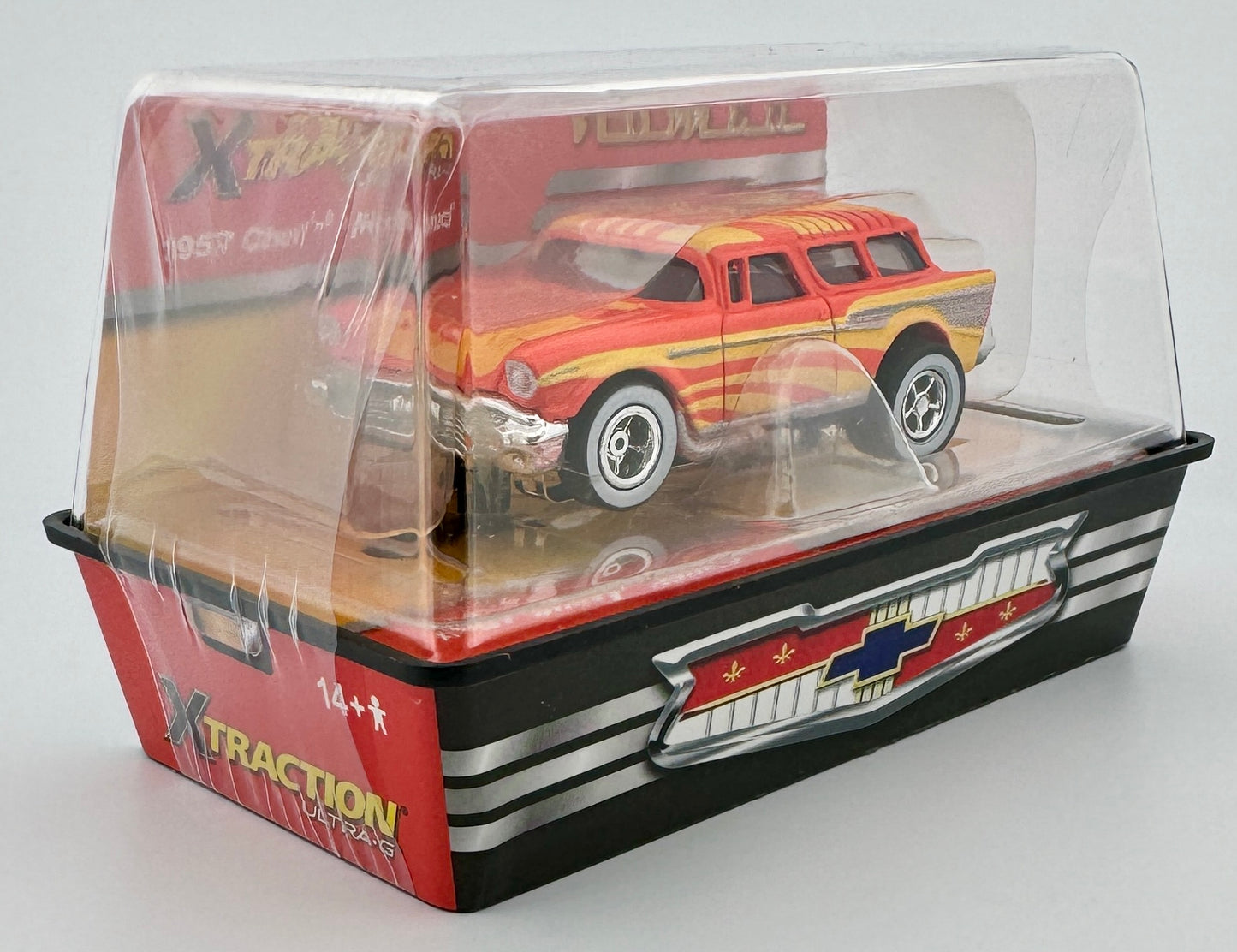 1957 Chevy Nomad Exclusive, Starburst Orange, XTraction, H.O. Slot Car