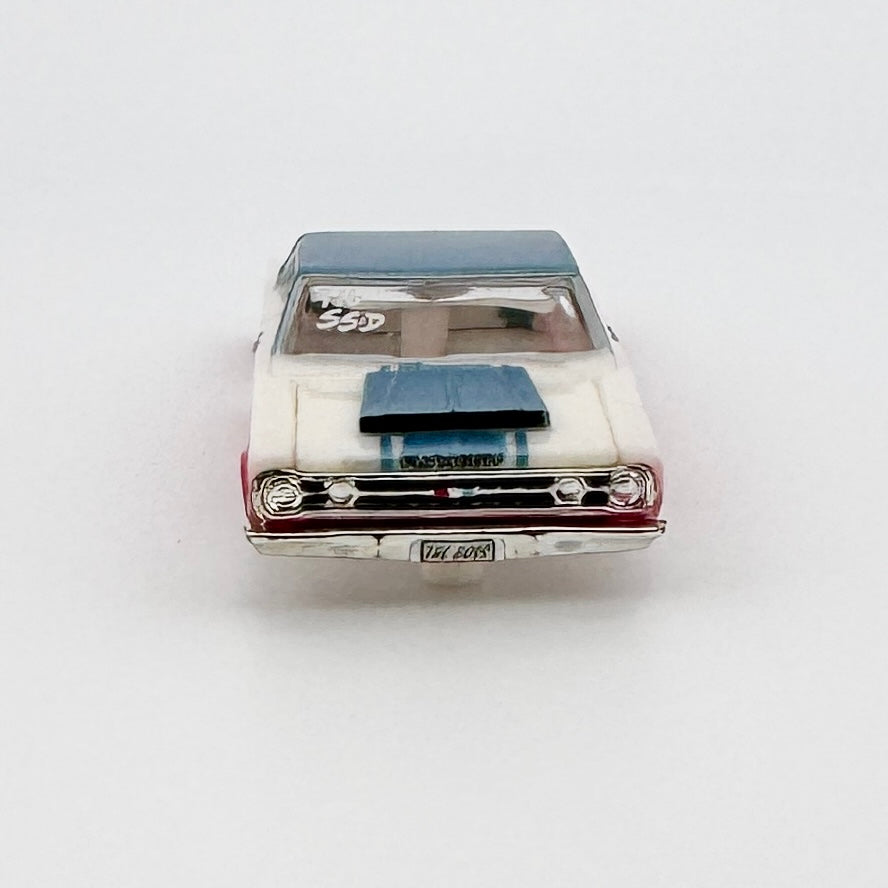 1967 Plymouth GTX, Sox & Martin Body Fits TJet ThunderJet Chassis for H.O. Slot Cars