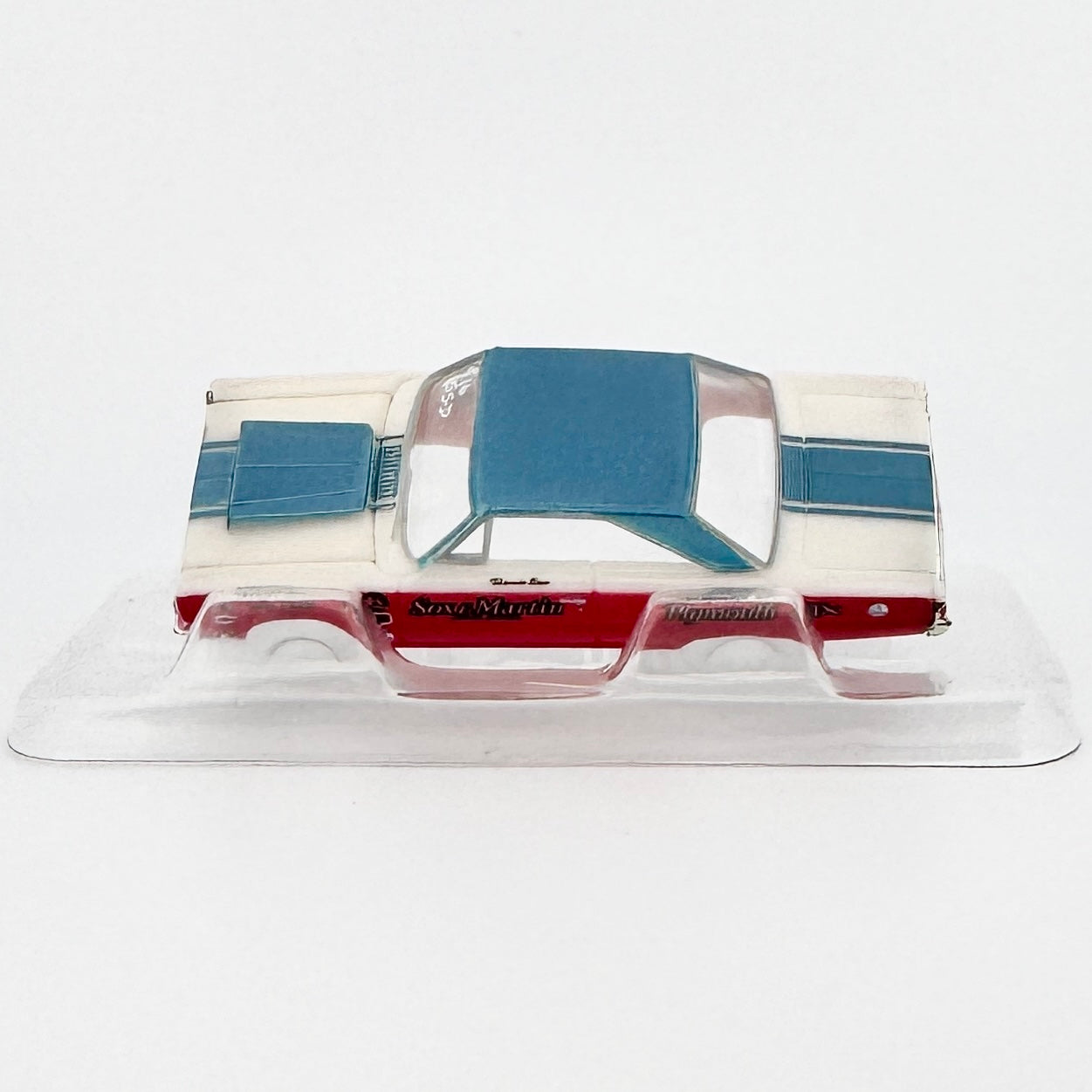 1967 Plymouth GTX, Sox & Martin Body Fits TJet ThunderJet Chassis for H.O. Slot Cars