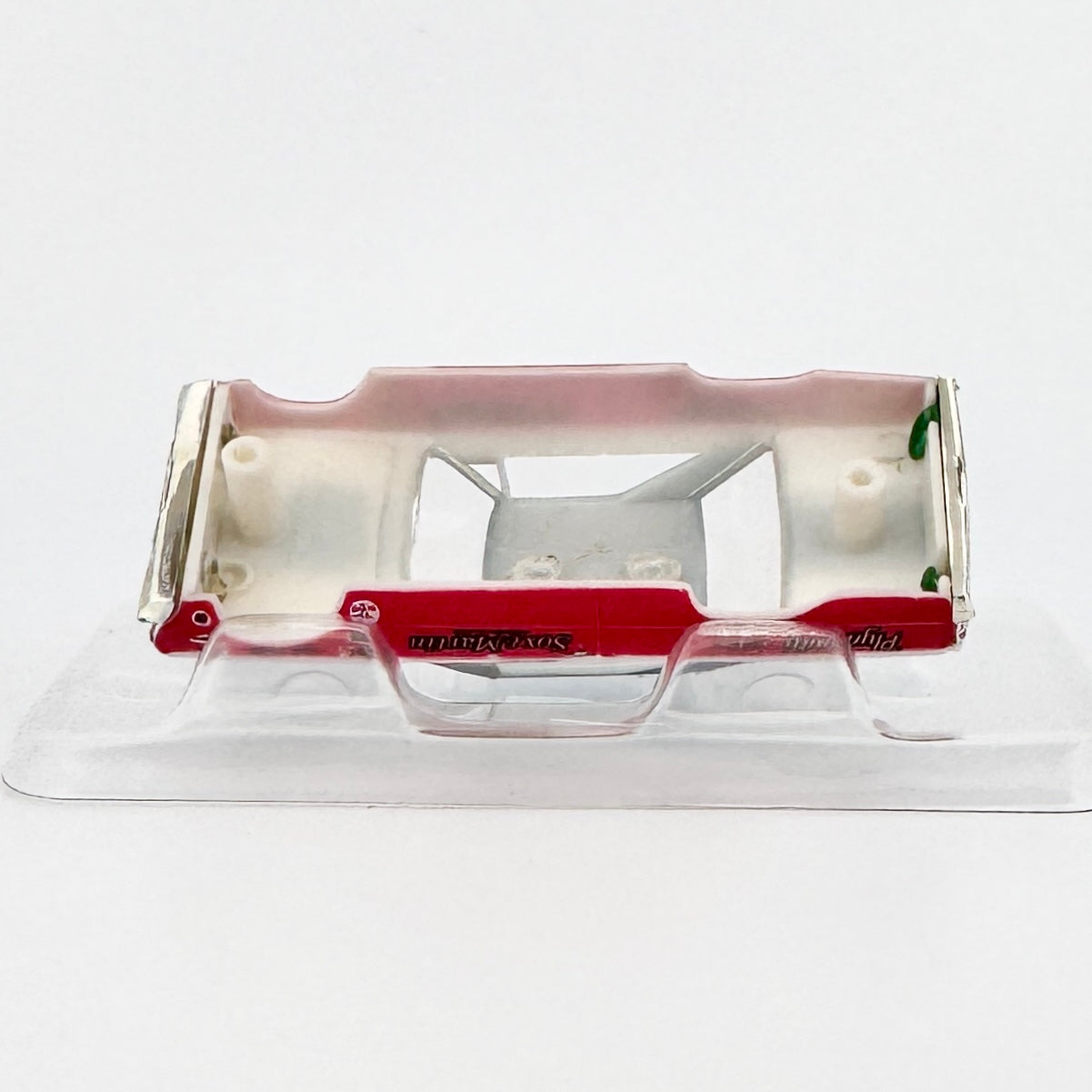 1967 Plymouth GTX, Sox & Martin Body Fits TJet ThunderJet Chassis for H.O. Slot Cars Bottom View