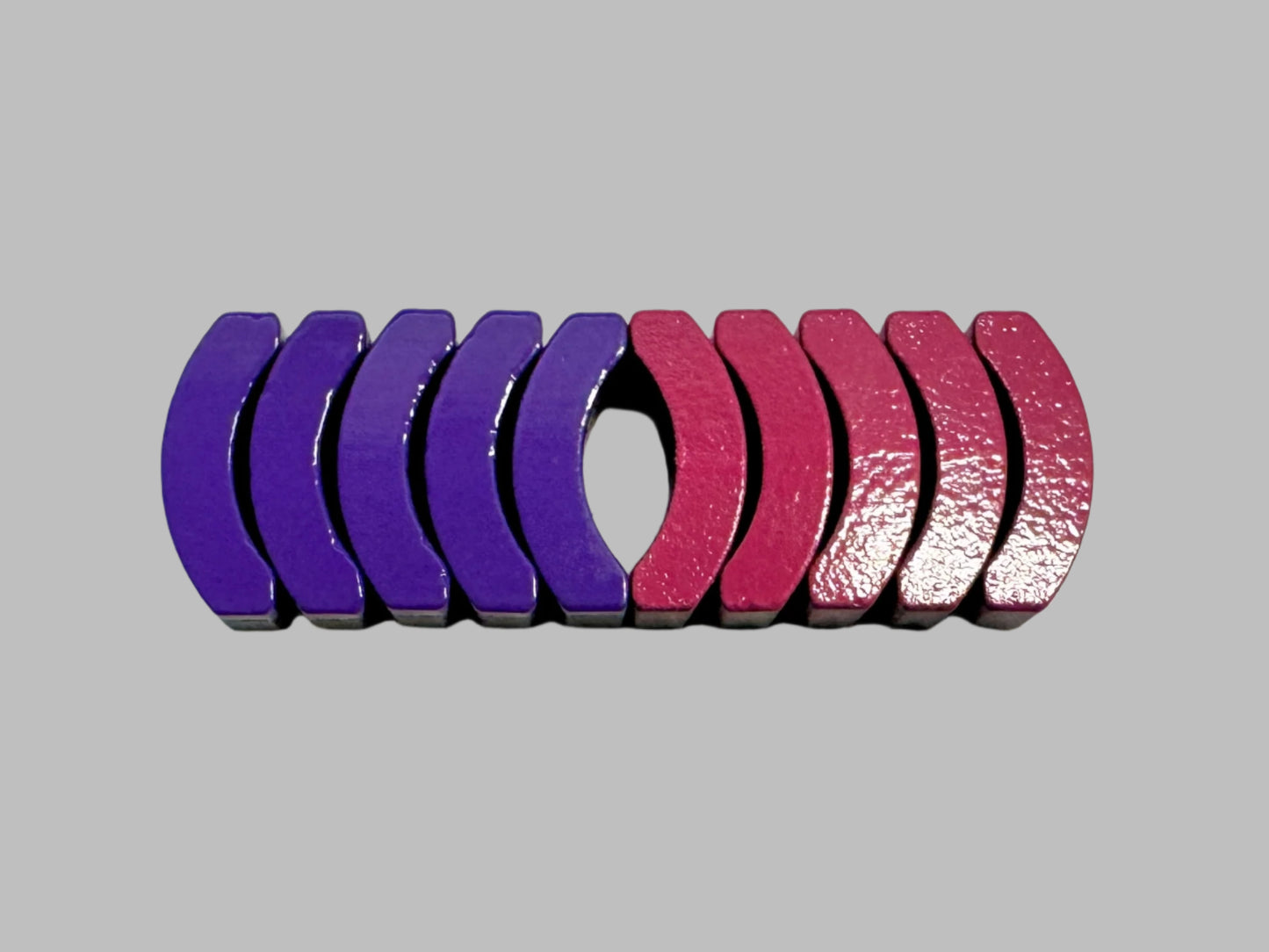 Purple Thunder Precision Slot Car Motor Magnets - 5 Pairs