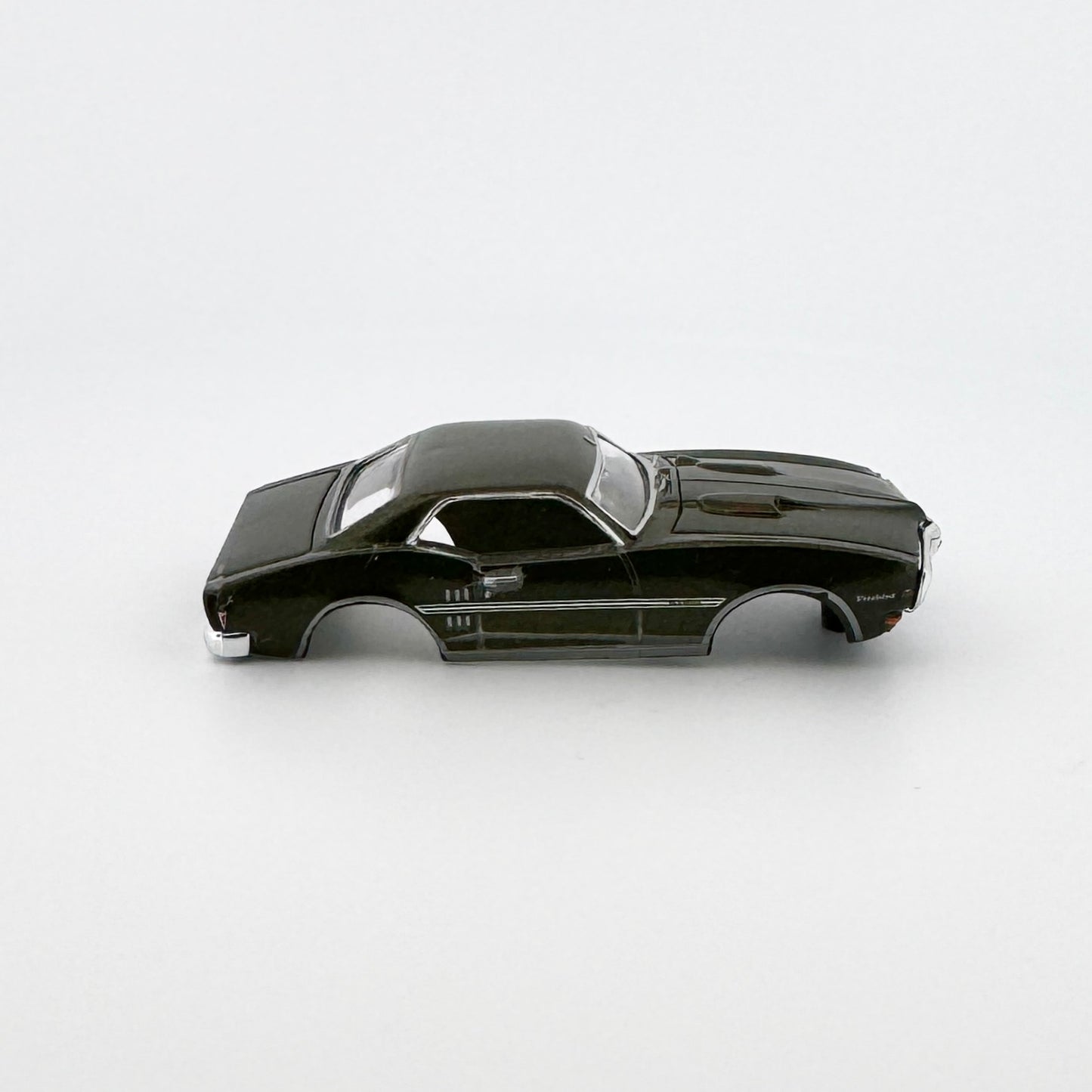 Auto World 1968 Pontiac Firebird Body, Verdoro Green, Fits Aurora TJet Chassis, H.O. Slot Cars