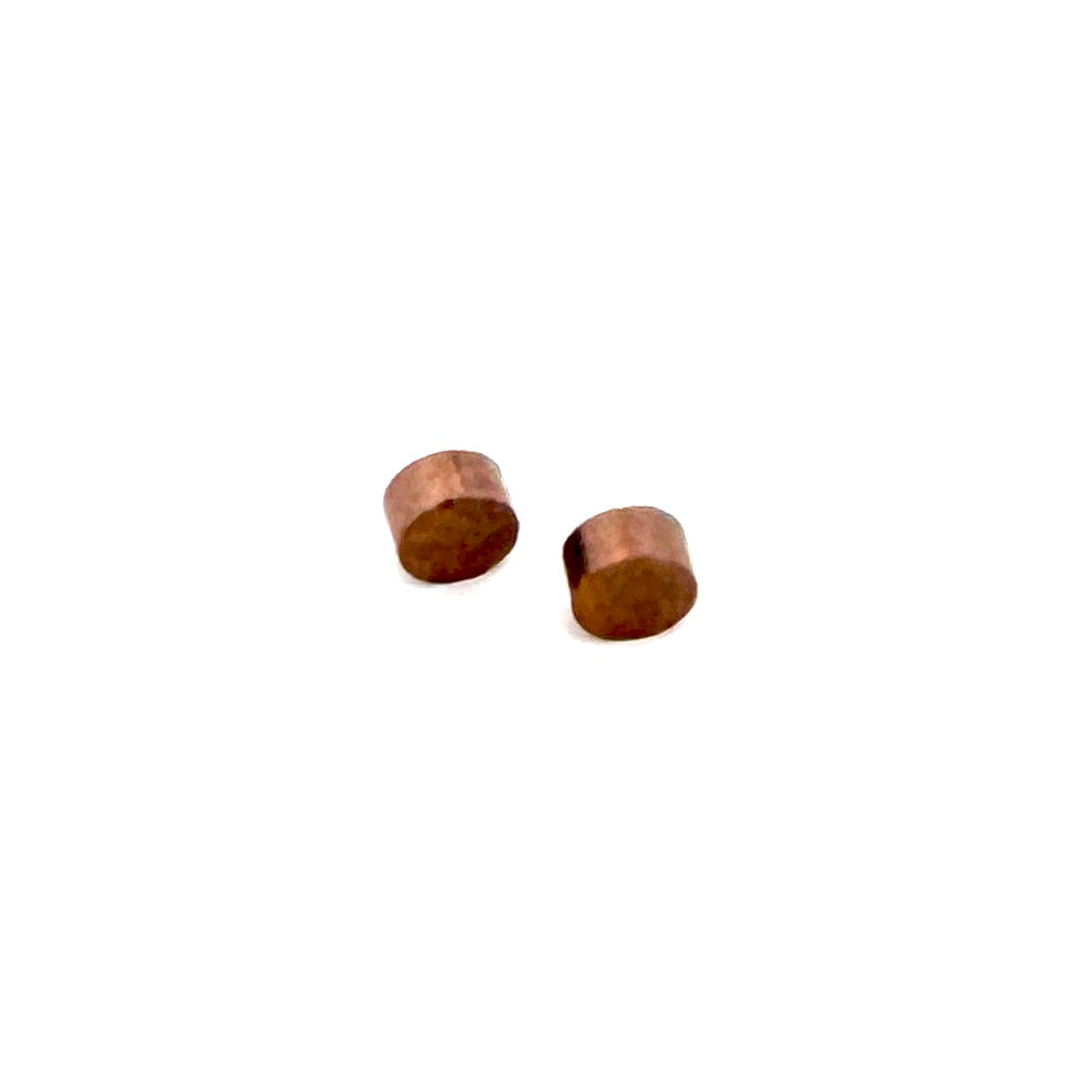 Auto World Copper Comm Brushes (1 Pair) for 4Gear Slot Car Chassis Side View