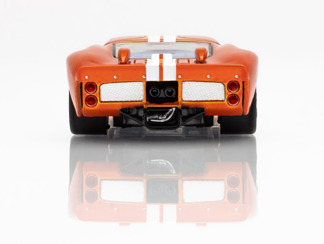 Exclusive AFX Ford GT40 Exclusive Collector Series, Ontario Orange Metallic, Mega G Chassis, H.O. Scale Slot Car