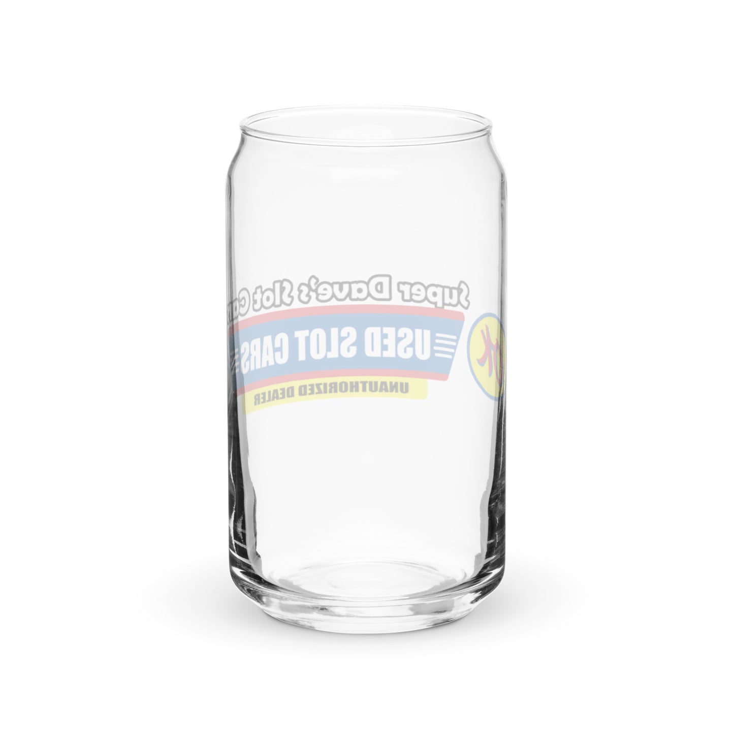 Super Dave's Can-Shaped Glass