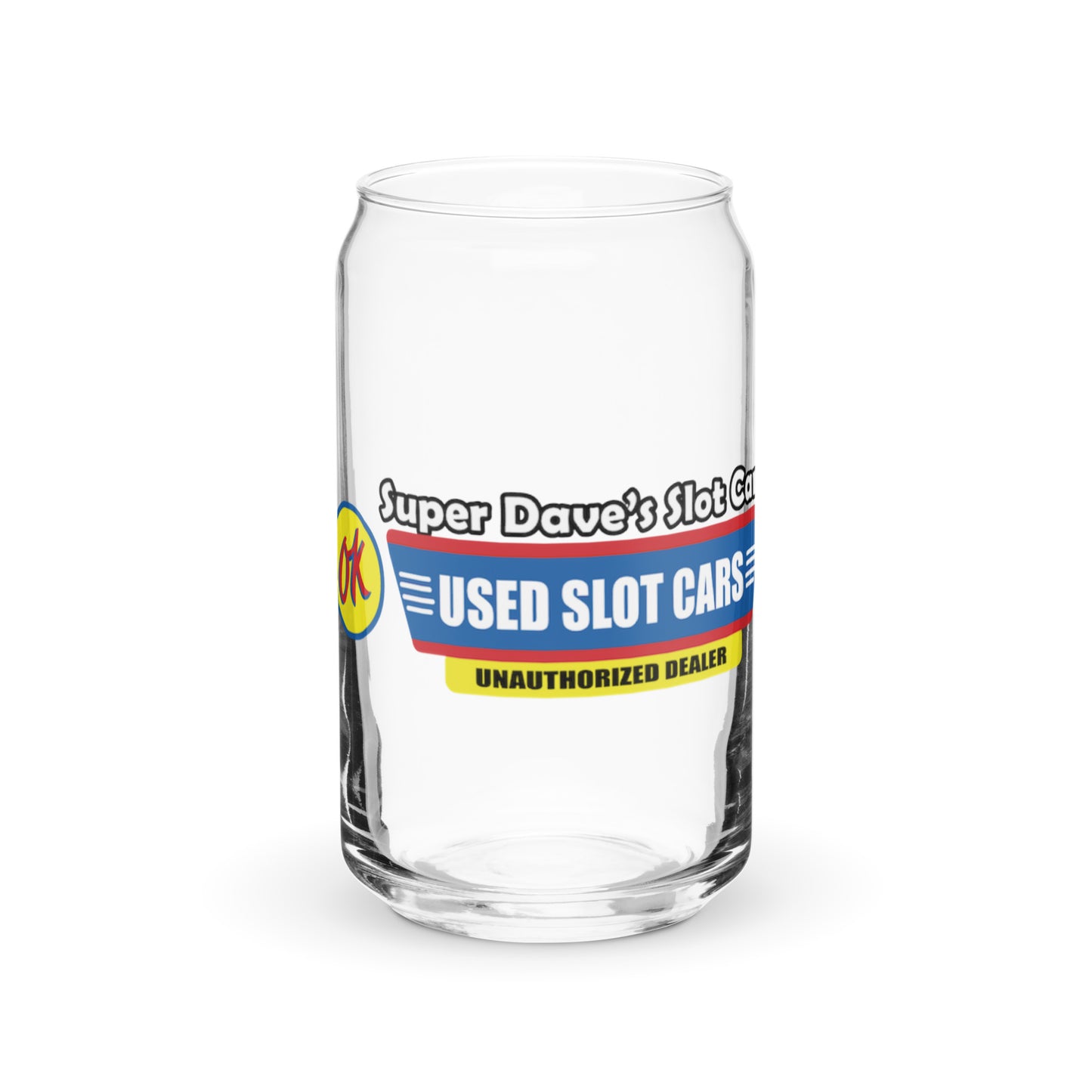 Super Dave's Can-Shaped Glass
