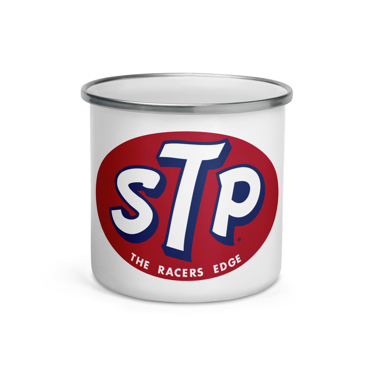STP Enamel Mug