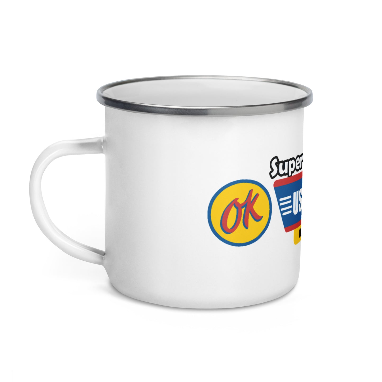 Super Dave's Enamel Mug