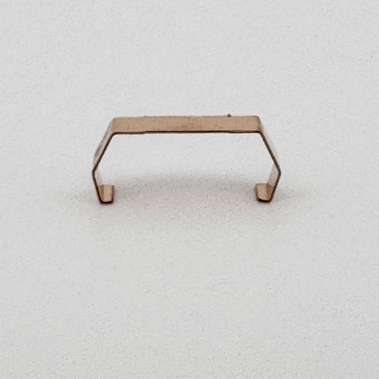 Auto World Gear Plate Clamp (1 Clamp) for ThunderJet Slot Car Chassis Front View