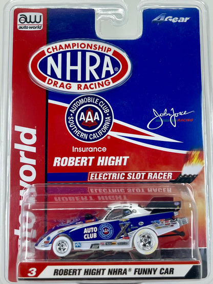 Robert Hight NHRA Funny Car iWheels Chase H.O. Scale Slot Car, 4Gear Chassis
