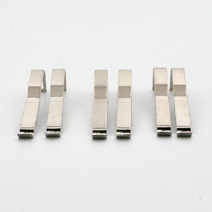 Auto World Pickup Shoes (3 Pairs) for ThunderJet Slot Car Chassis Side View
