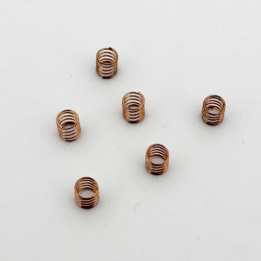 Auto World Pickup Shoe Springs (3 Pairs) for ThunderJet Slot Car Chassis