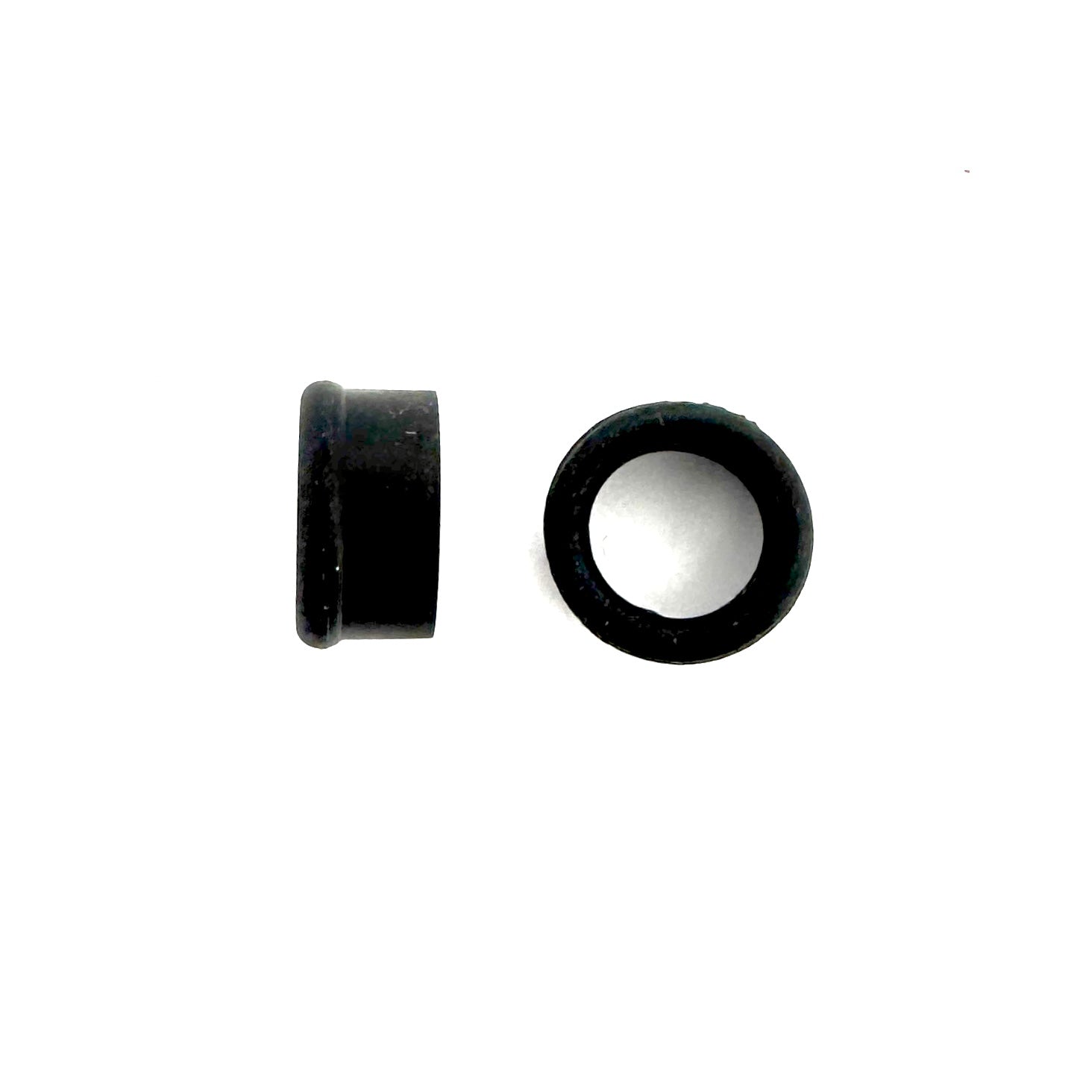 Auto World Front Tires 1 Pair for 4Gear Slot Car Chassis Top View