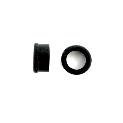 Auto World Front Tires 1 Pair for 4Gear Slot Car Chassis Top View