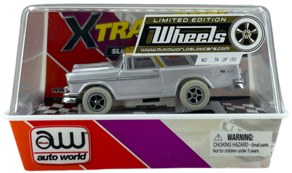 1955 Chevy Nomad iWheels Chase H.O. Scale Slot Car, XTraction Chassis, No. 74 of 150