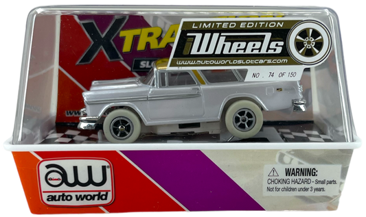 1955 Chevy Nomad iWheels Chase H.O. Scale Slot Car, XTraction Chassis, No. 74 of 150