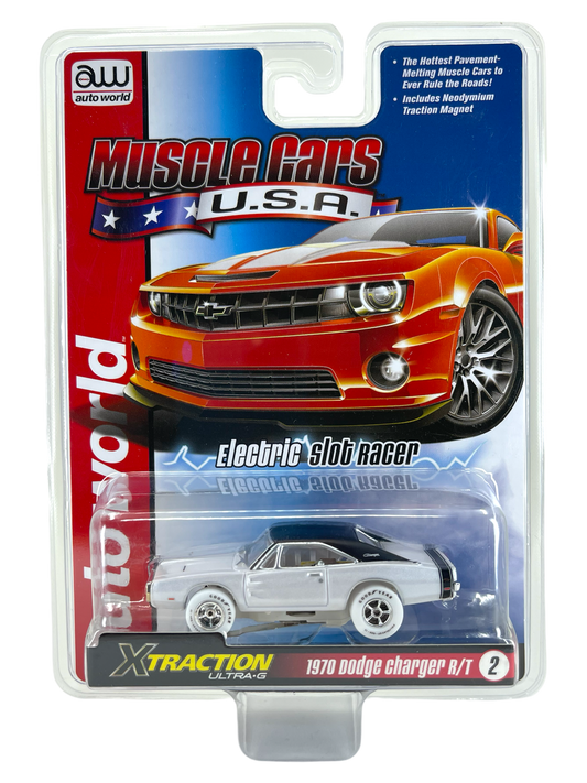 1970 Dodge Charger R/T Xtraction iWheels Chase Auto World Muscle Cars USA, H.O. Scale Slot Car