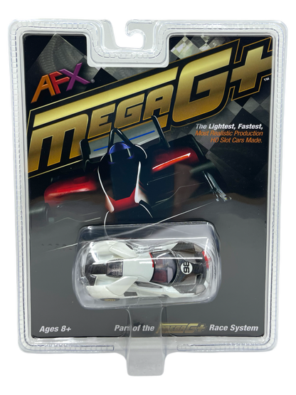 AFX 2020 Ford GT Heritage, White #98, Mega G Plus Chassis