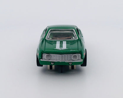 1969 Chevy Camaro Yenko, Fast & Furious (Green) H.O. Scale Slot Car, Xtraction Chassis