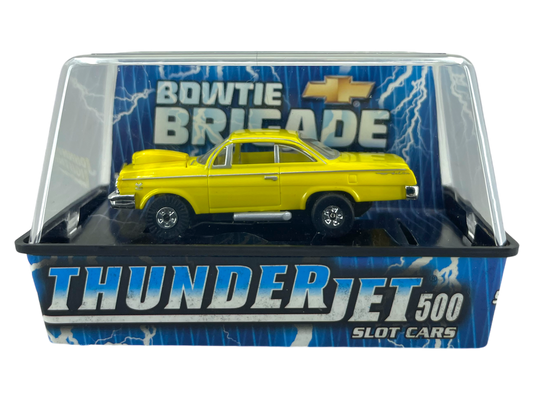 1962 Chevy Bel Air Pro Street Johnny Lightning Bowtie Brigade ThunderJet H.O. Slot Car