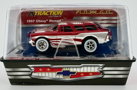 1957 Chevy Nomad Exclusive, Starburst Red, XTraction, H.O. Slot Car