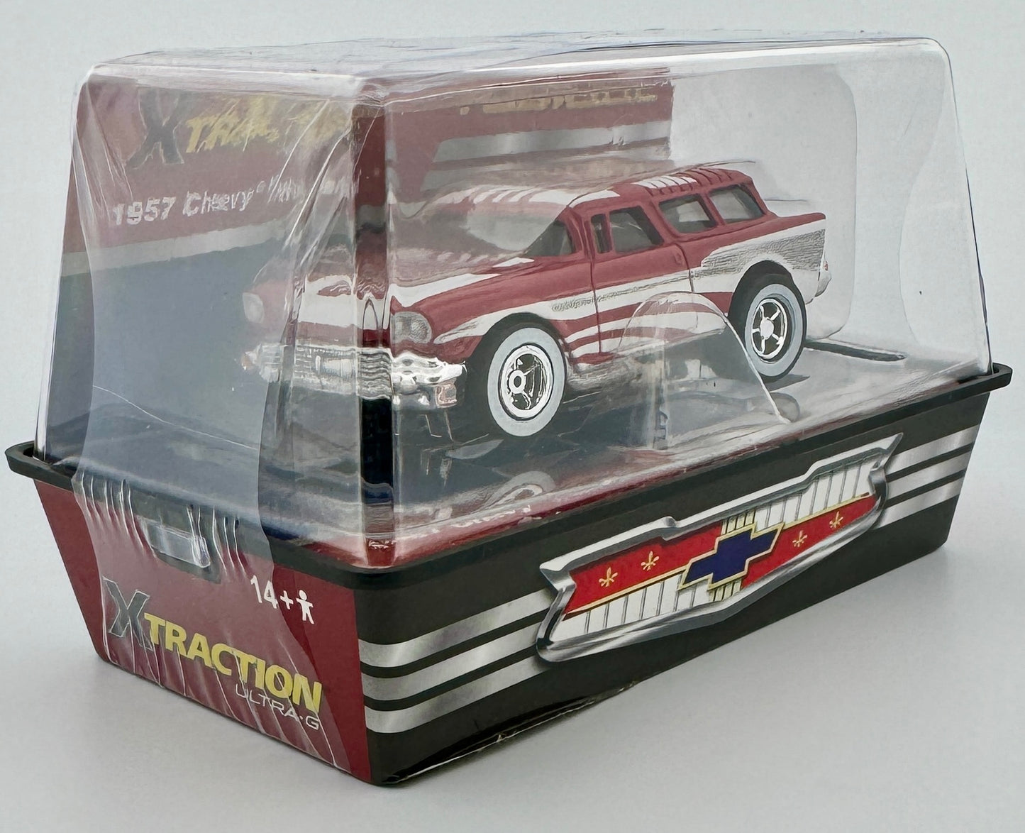 1957 Chevy Nomad Exclusive, Starburst Red, XTraction, H.O. Slot Car