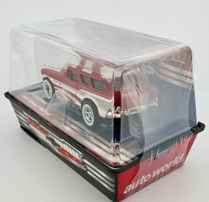 1957 Chevy Nomad Exclusive, Starburst Red, XTraction, H.O. Slot Car