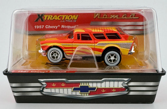 1957 Chevy Nomad Exclusive, Starburst Orange, XTraction, H.O. Slot Car