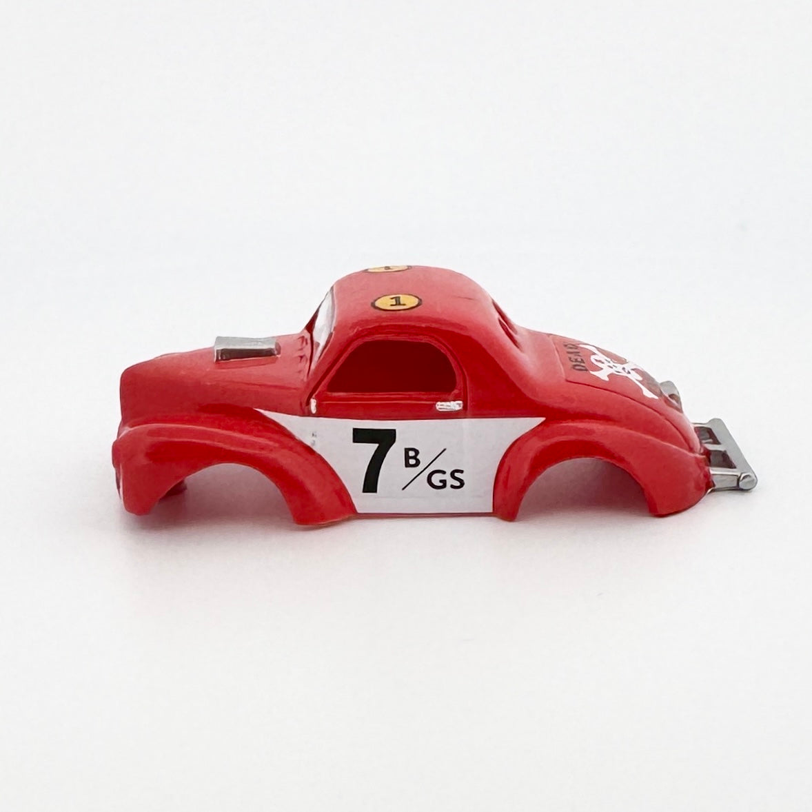 Auto World 1941 Willys Gasser Coupe Body, Red, Fits Aurora TJet Chassis, H.O. Slot Cars