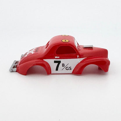 Auto World 1941 Willys Gasser Coupe Body, Red, Fits Aurora TJet Chassis, H.O. Slot Cars