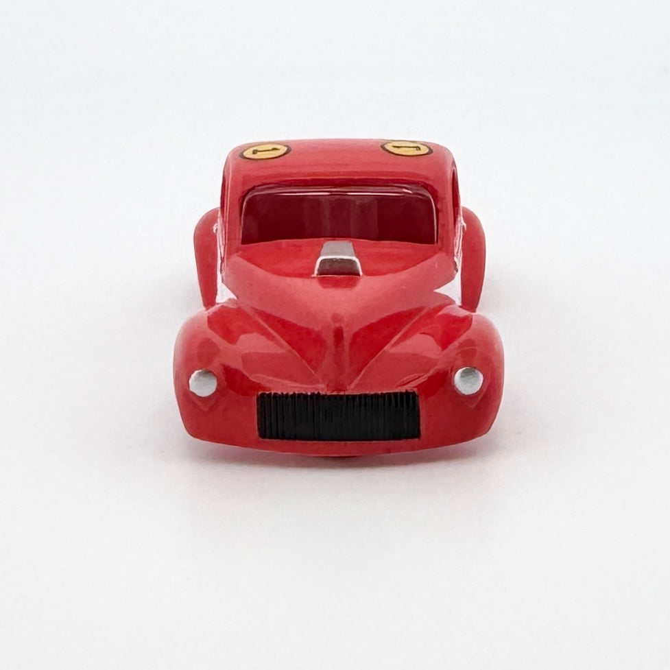 Auto World 1941 Willys Gasser Coupe Body, Red, Fits Aurora TJet Chassis, H.O. Slot Cars