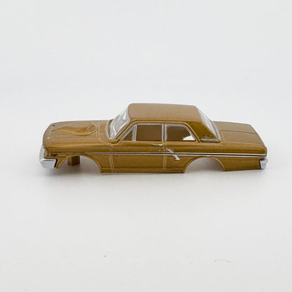 Auto World 1964 Ford Fairlane Thunderbolt Body, Gold, Fits Aurora TJet Chassis, H.O. Slot Cars