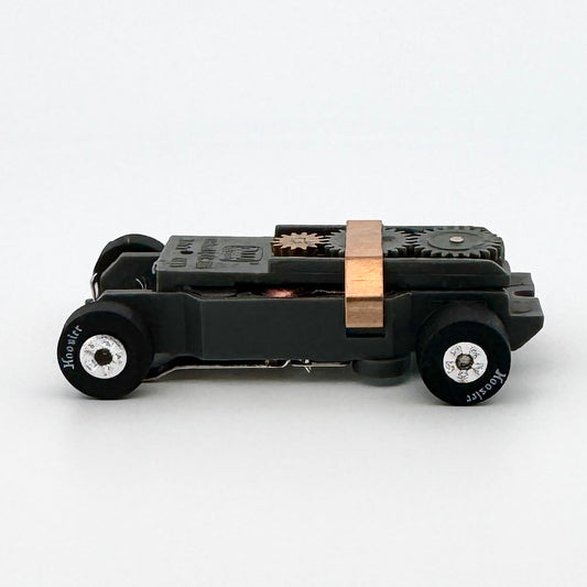 Auto World ThunderJet UltraG Chassis, Chrome Wheels, Hoosier Tires