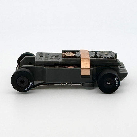 Auto World ThunderJet UltraG Chassis, Black Wheels, Hoosier Tires