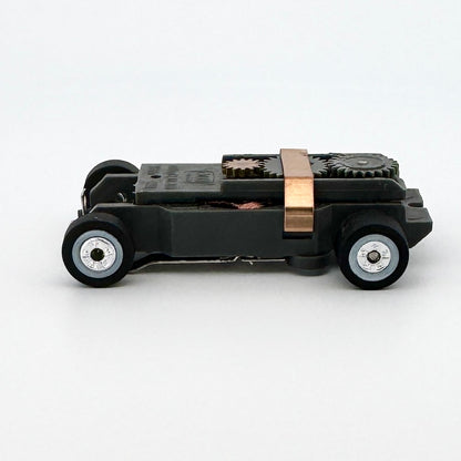 Auto World ThunderJet UltraG Chassis, Chrome Wheels, White Wall Tires