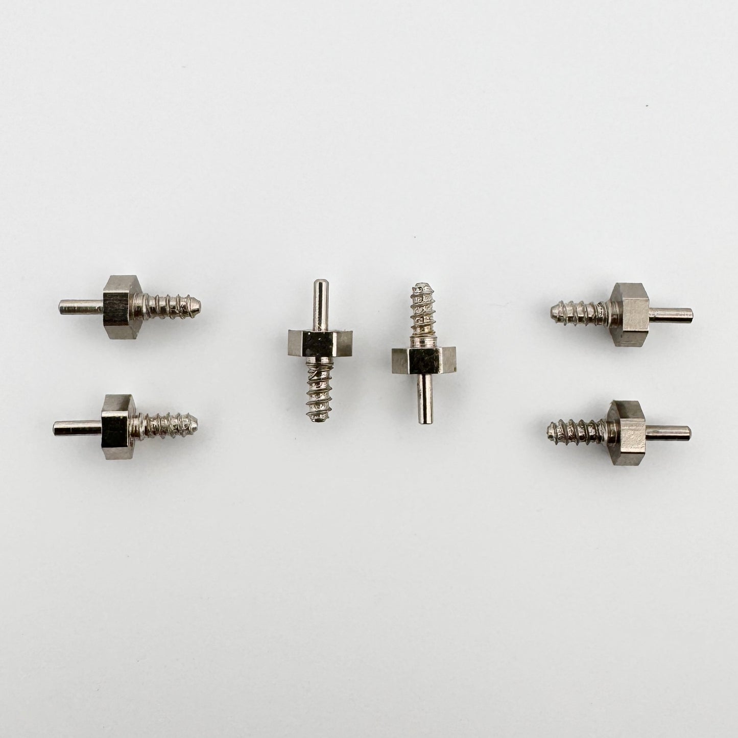 Auto World Metal Guide Pin & Screw for ThunderJet Chassis - Pack of 6 Pins