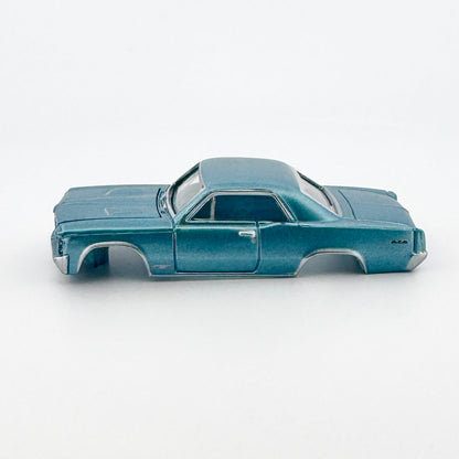 Auto World 1964 Pontiac GTO Body, Skyline Blue, Fits TJet Chassis, H.O. Slot Cars