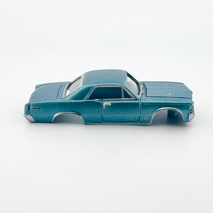 Auto World 1964 Pontiac GTO Body, Skyline Blue, Fits TJet Chassis, H.O. Slot Cars