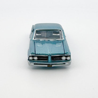 Auto World 1964 Pontiac GTO Body, Skyline Blue, Fits TJet Chassis, H.O. Slot Cars