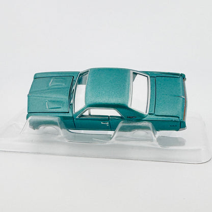 Auto World 1964 Pontiac GTO Body, Royal Bobcat, Aquamarine, Fits TJet Chassis, H.O. Slot Cars