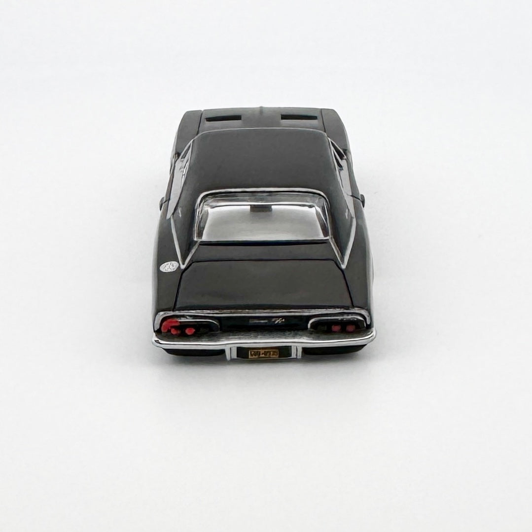 Auto World 1968 Dodge Charger Body, Black, John Wick, Fits Aurora TJet Chassis, H.O. Slot Cars