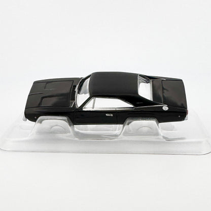 Auto World 1968 Dodge Charger Body, Black, John Wick, Fits Aurora TJet Chassis, H.O. Slot Cars