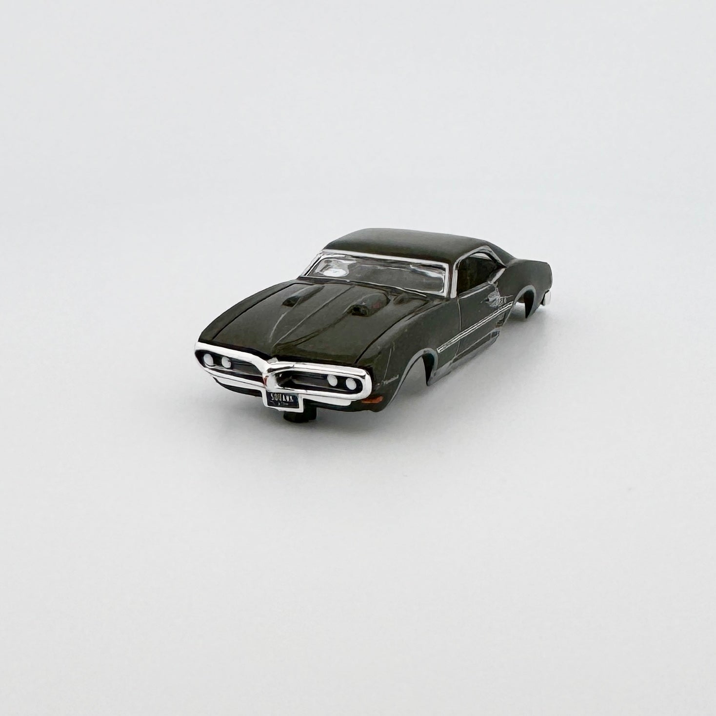 Auto World '68 Pontiac Firebird Body, Verdoro Green, Fits Aurora TJet Chassis, H.O. Slot Cars