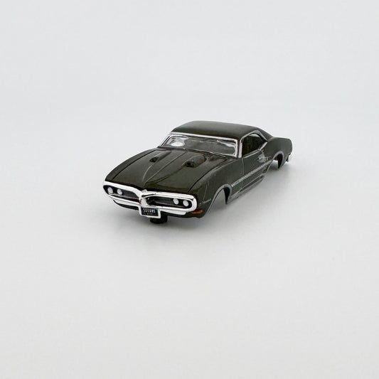 Auto World '68 Pontiac Firebird Body, Verdoro Green, Fits Aurora TJet Chassis, H.O. Slot Cars