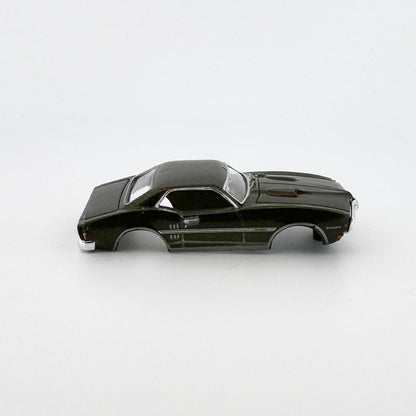 Auto World 1968 Pontiac Firebird Body, Verdoro Green, Fits Aurora TJet Chassis, H.O. Slot Cars