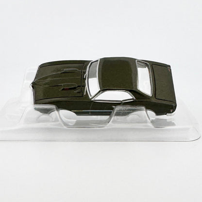 Auto World 1968 Pontiac Firebird Body, Verdoro Green, Fits Aurora TJet Chassis, H.O. Slot Cars
