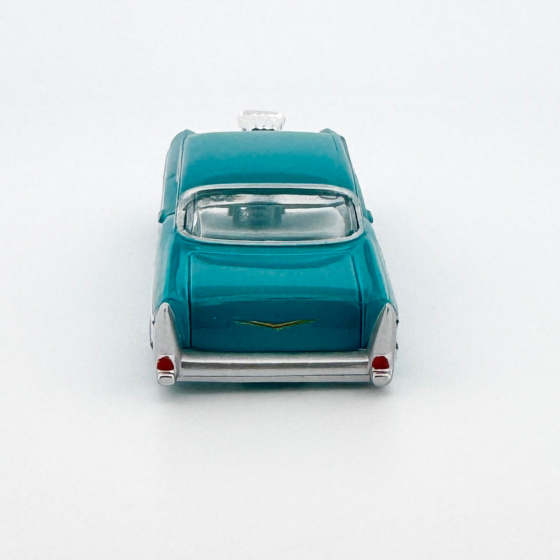 Auto World 1957 Chevy Bel Air Body, Turquoise, Fits Aurora TJet Chassis for H.O. Slot Cars